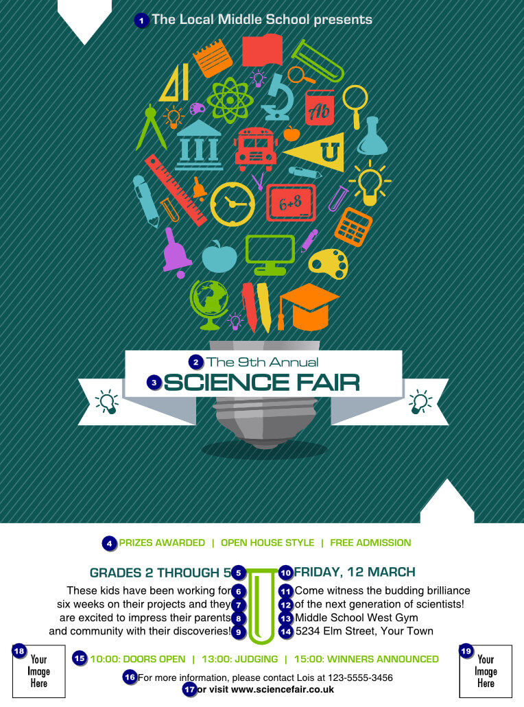 Science Fair Flyer | Science Fair Poster, Science Fair Intended For Science Fair Banner Template