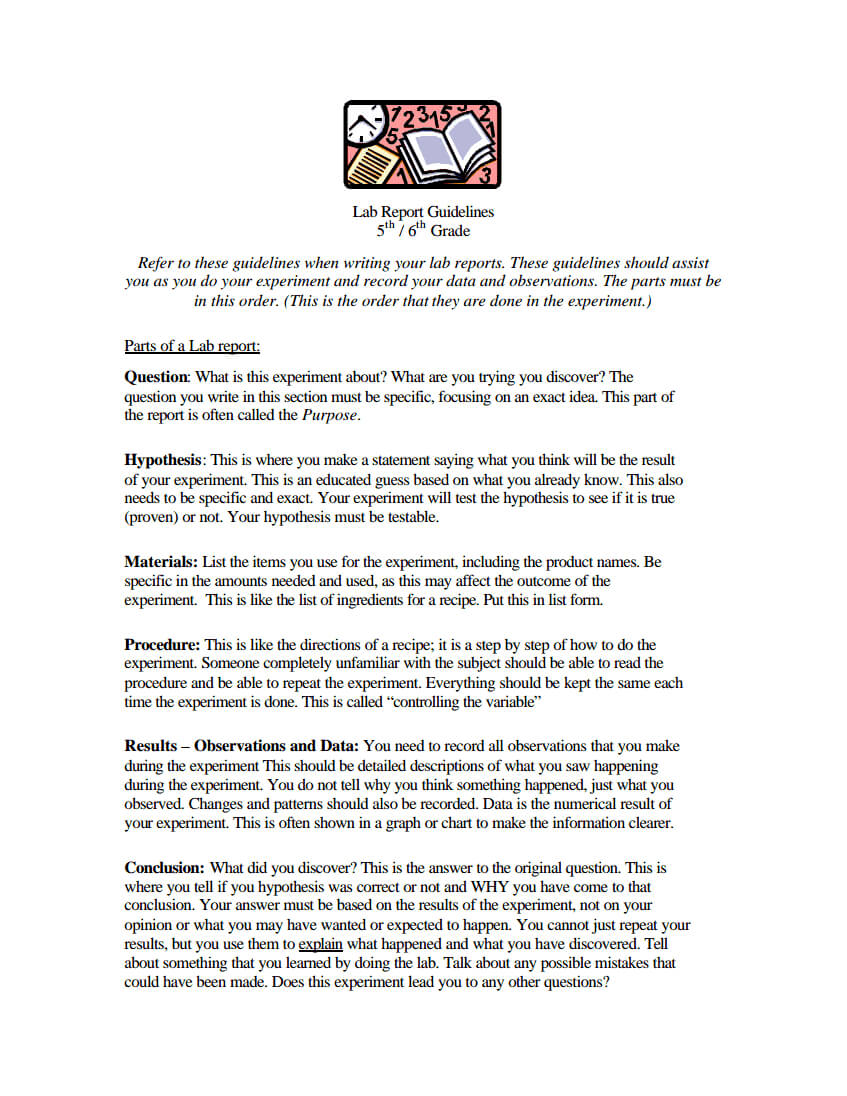 Science Lab Report Template Experiment Storyboard In Science Experiment Report Template