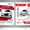 Set A4 Rent A Car Business Flyer Template. Auto Service Inside Automotive Gift Certificate Template