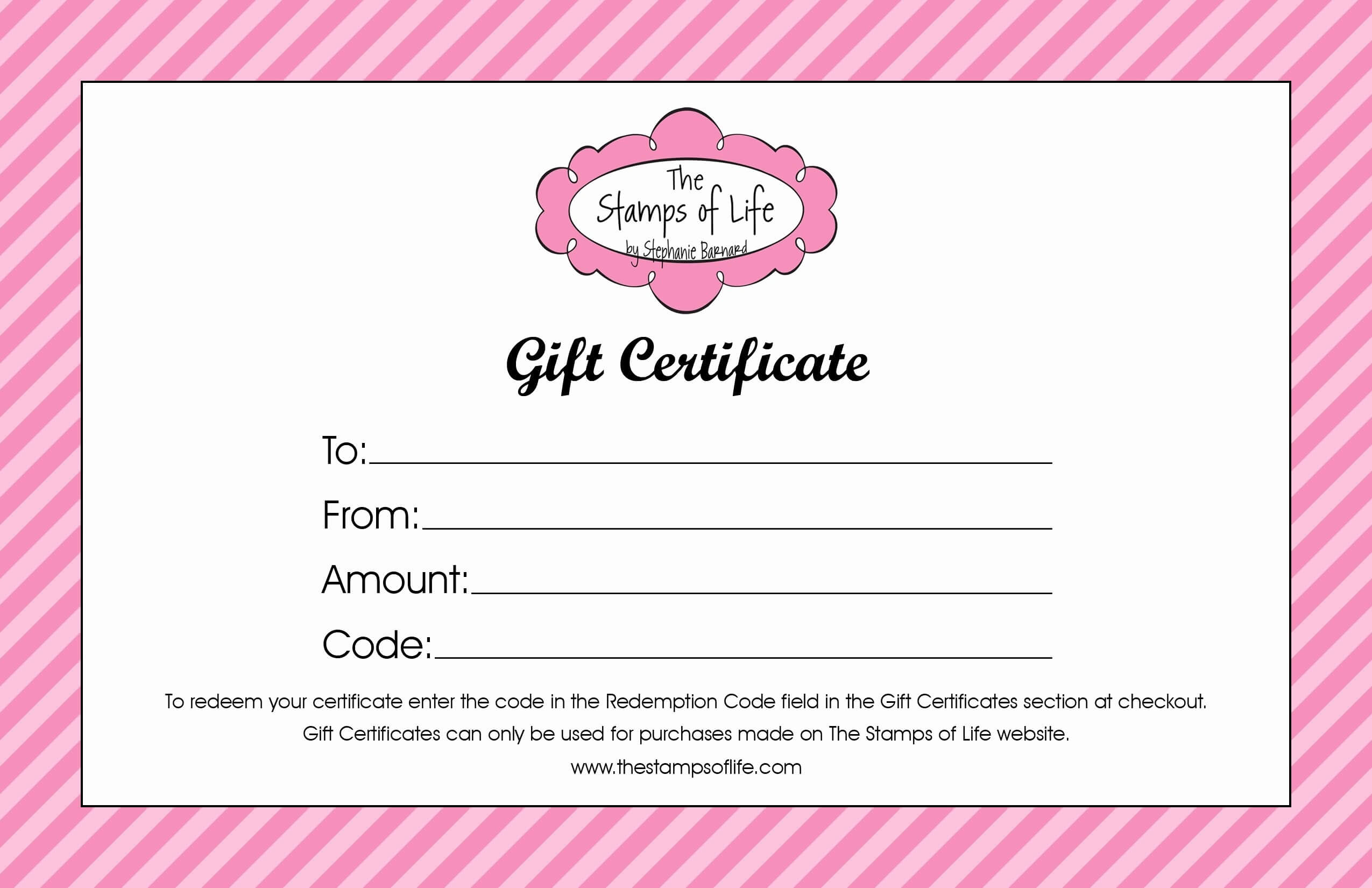 Shopping Spree Certificate Template Printable Gift Free With This Certificate Entitles The Bearer To Template