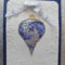 Silver & Blue Iris Folding Ornament … | Iris Paper Folding With Iris Folding Christmas Cards Templates