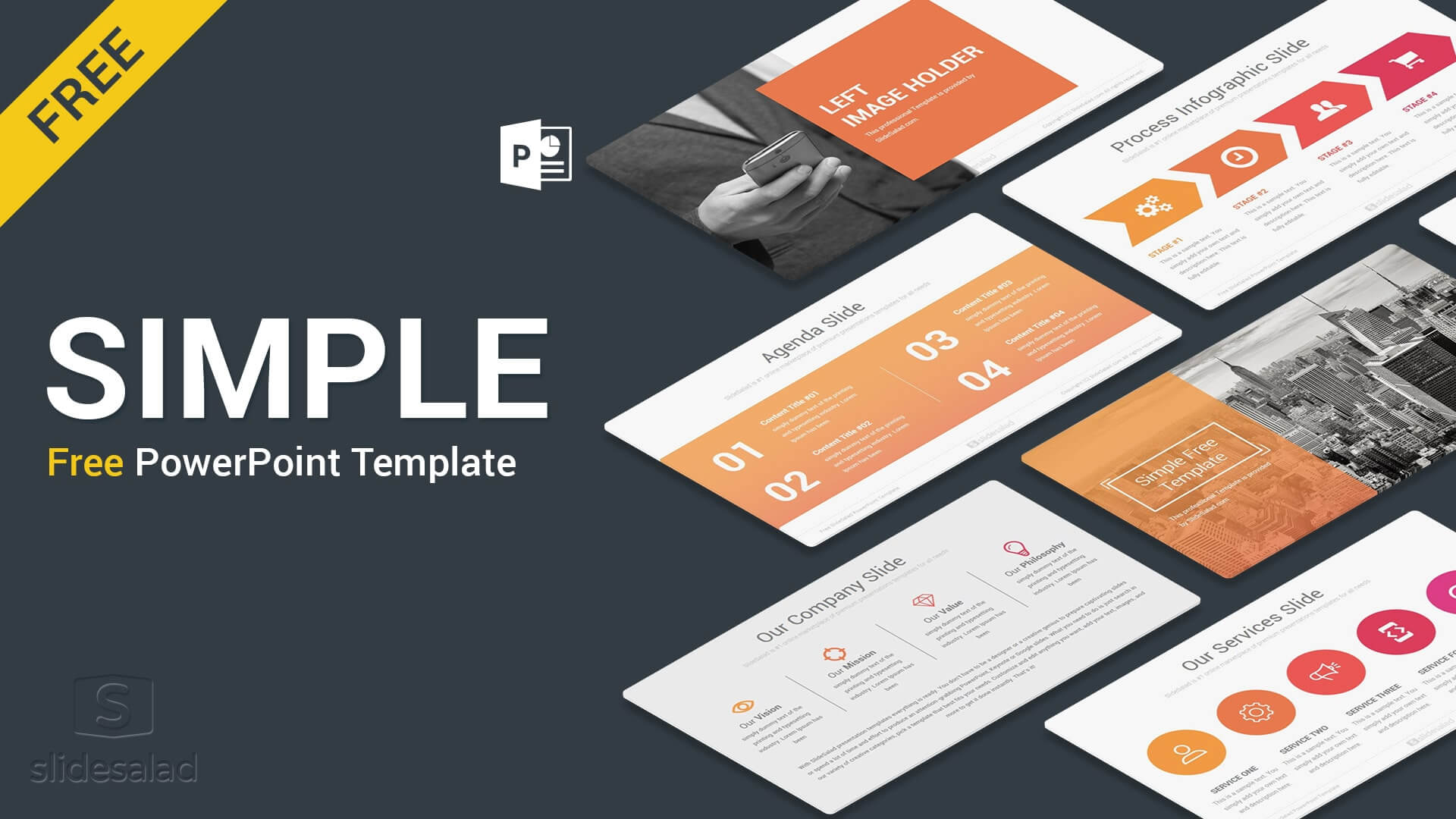 Simple Free Powerpoint Presentation Template – Free Download In Free Powerpoint Presentation Templates Downloads