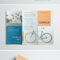 Simple Tri Fold Brochure | Indesign Brochure Templates With One Page Brochure Template