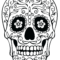 Skull Stencils Free Printable – Shakeprint.co Pertaining To within Blank Sugar Skull Template