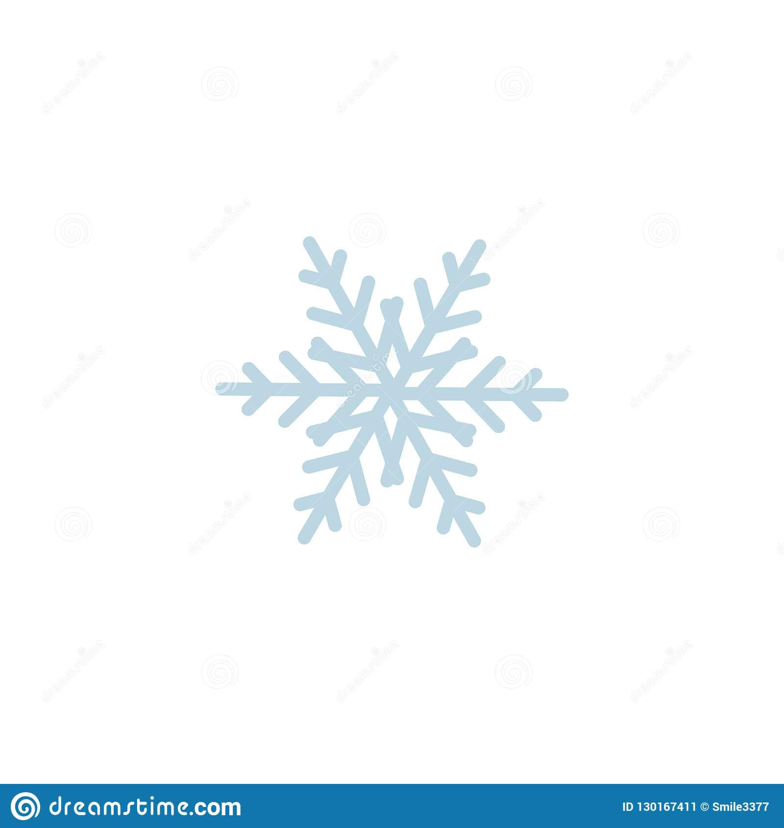 Snowflake Icon. Template Christmas Snowflake On Blank Within Blank Snowflake Template