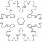 Snowflake Template With 6 Points | Templates And Samples For Blank Snowflake Template