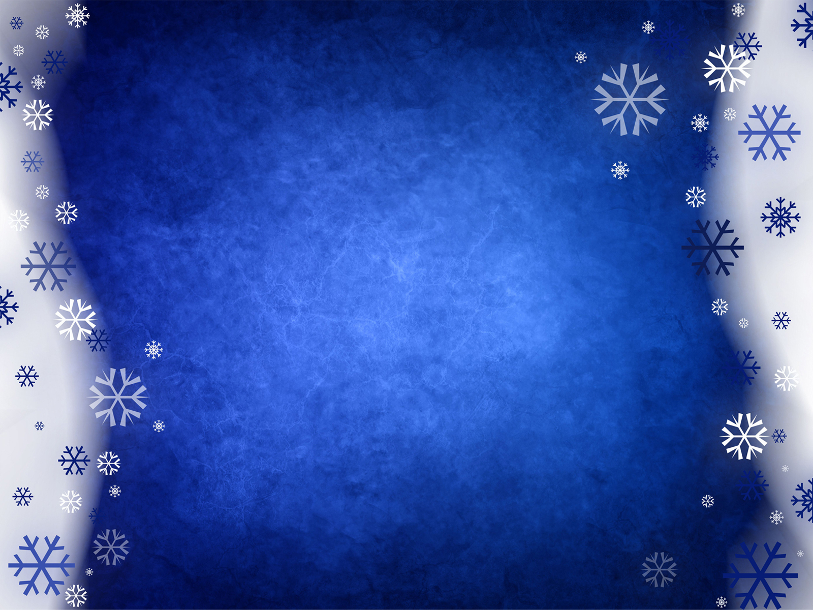 Snowy Blue Abstract Powerpoint Templates – Blue, Christmas With Regard To Snow Powerpoint Template