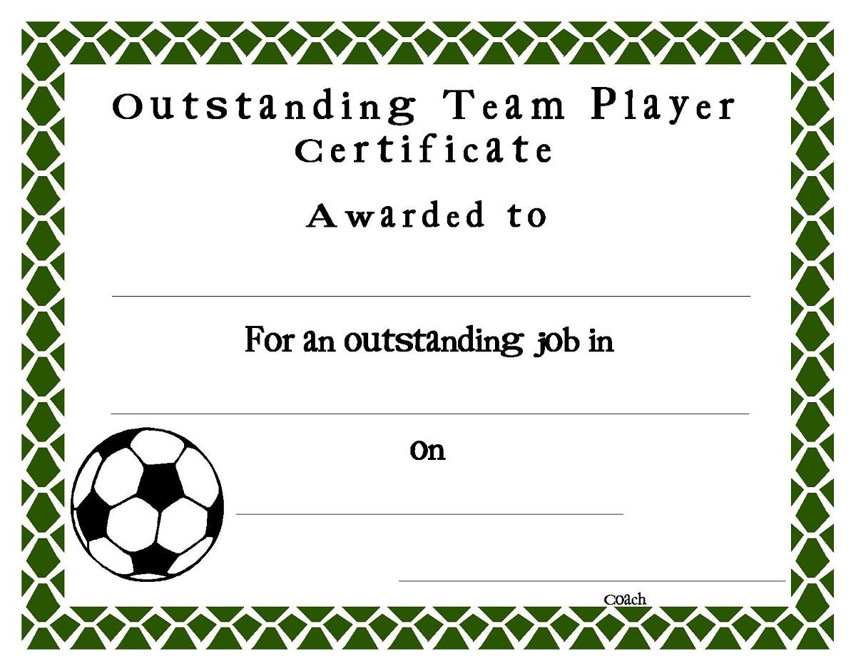 Soccer Award Certificates Template | Kiddo Shelter Throughout Soccer Certificate Template Free