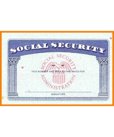 Social Security Card Template Pdf – Free Download (Printable) Throughout Ss Card Template