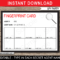 Spy Party Fingerprinting Card Template | Secret Agent Party With Clue Card Template
