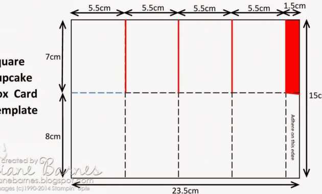 Stampin Up Create A Cupcake Pop Up Card In A Box Template pertaining to Pop Up Card Box Template