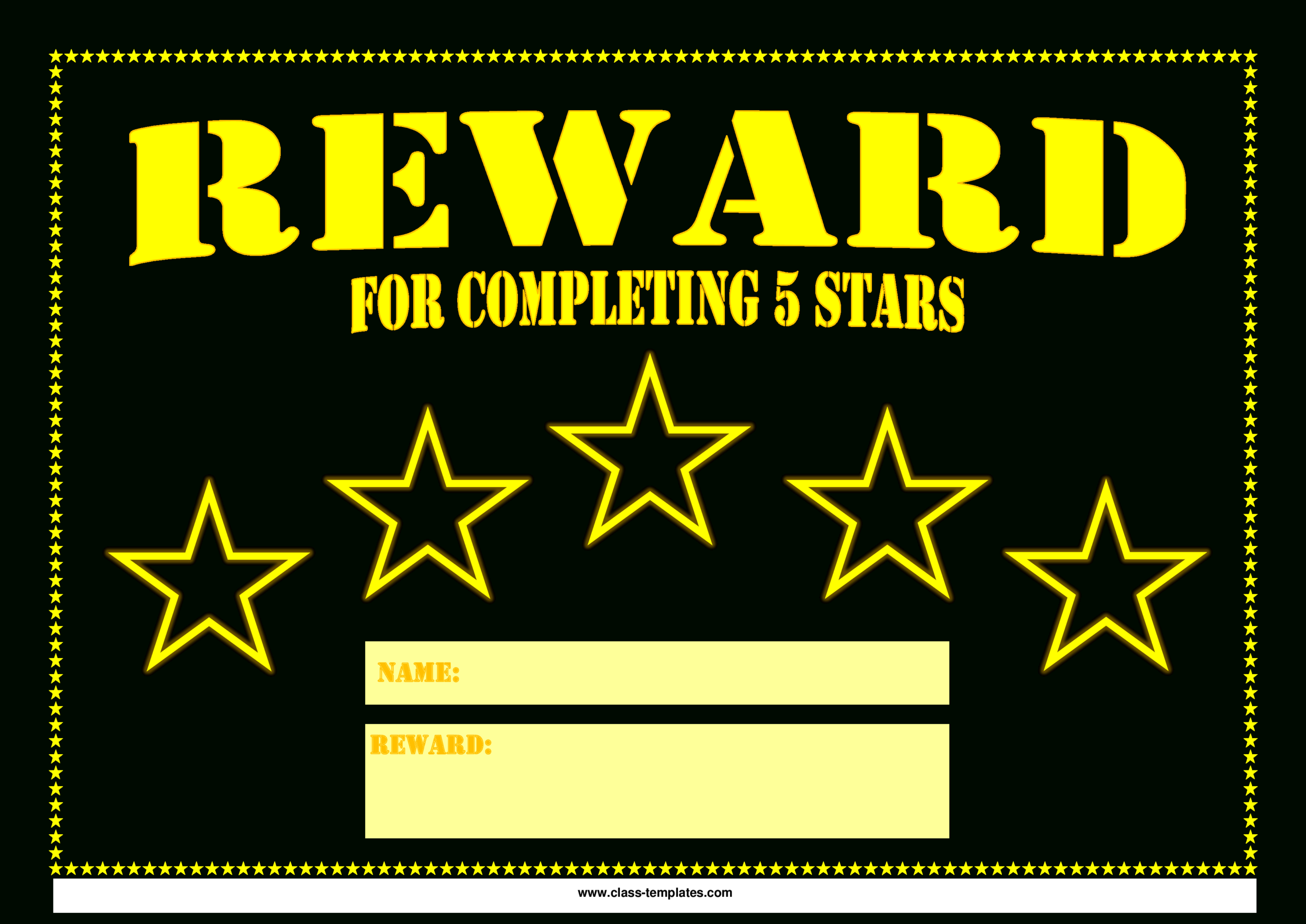 Star Certificate Templates Free – Zimer.bwong.co Pertaining To Star Certificate Templates Free