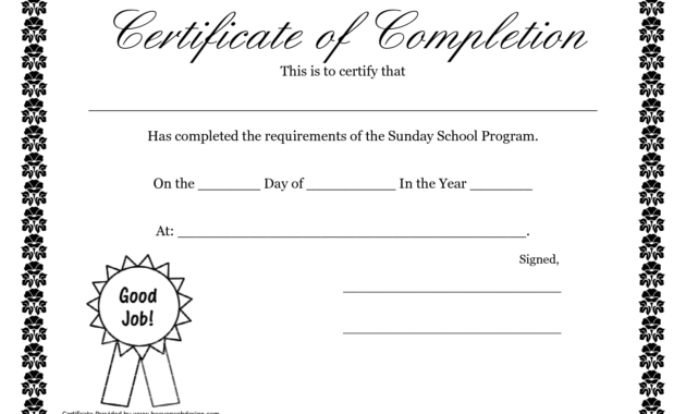 Sunday School Promotion Day Certificates | Sunday School pertaining to Promotion Certificate Template