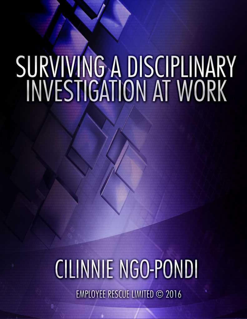 Surviving A Disciplinary Investigation At Work — Employee Rescue Throughout Investigation Report Template Disciplinary Hearing