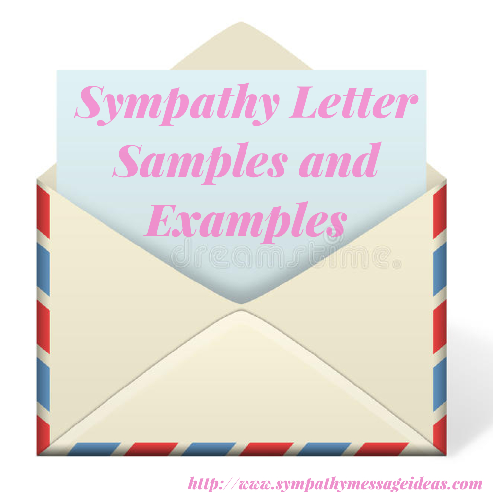 Sympathy Letter Samples And Examples – Sympathy Card Messages Inside Sorry For Your Loss Card Template