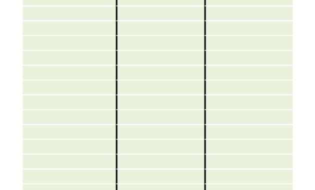 T Chart With 3 Columns | Templates At Allbusinesstemplates pertaining to 3 Column Word Template