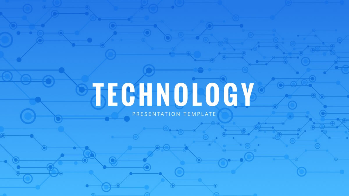 Technology Powerpoint Template – Free Powerpoint Presentation In Powerpoint Templates For Technology Presentations