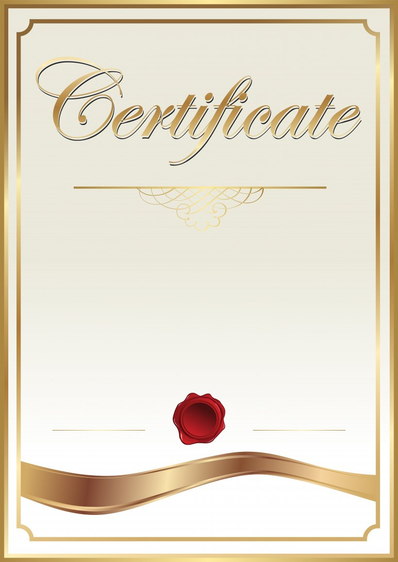 Template Academic Certificate Clip Art, Png, 5657X8000Px In Free Art Certificate Templates