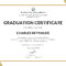 Template Certificate Of Graduation Fresh Certificate Regarding Certificate Template For Pages