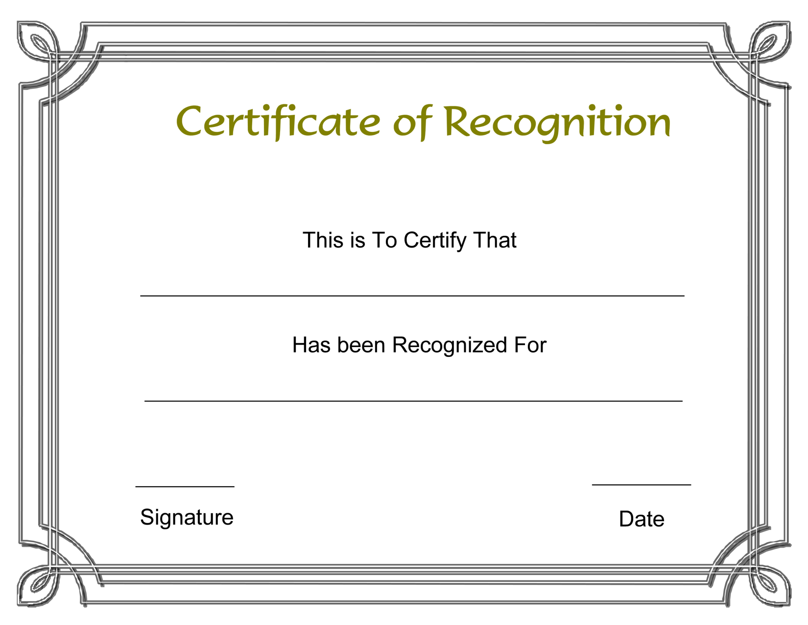 Template Free Award Certificate Templates And Employee Throughout Employee Recognition Certificates Templates Free