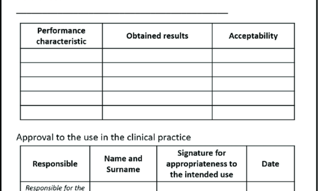 Template Of A Validation Certificate. | Download Scientific intended for Validation Certificate Template