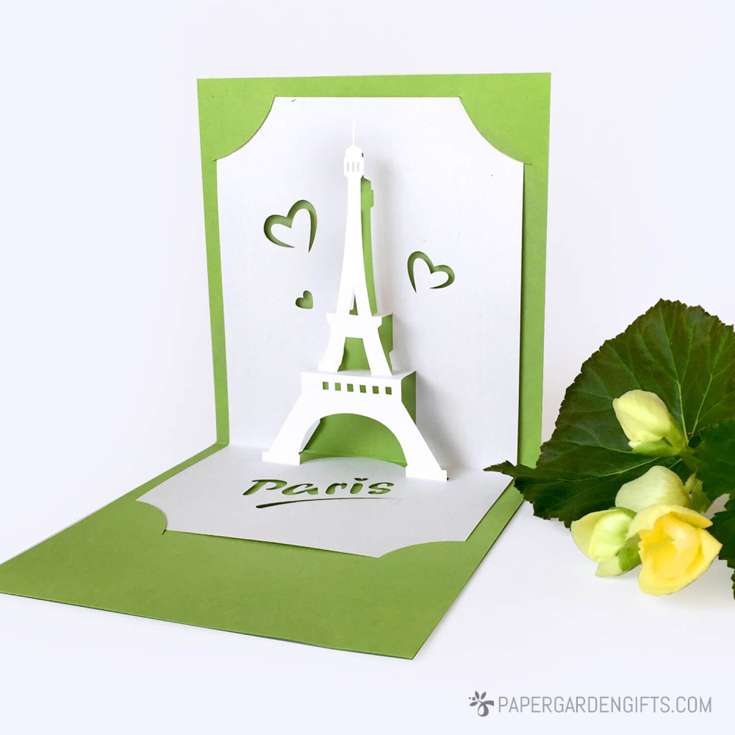 Template Pop Up Card «Love In Paris» Pertaining To I Love You Pop Up Card Template