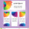 Templates For Visiting Cards, Labels, Fliers, Banners Within Advertising Cards Templates