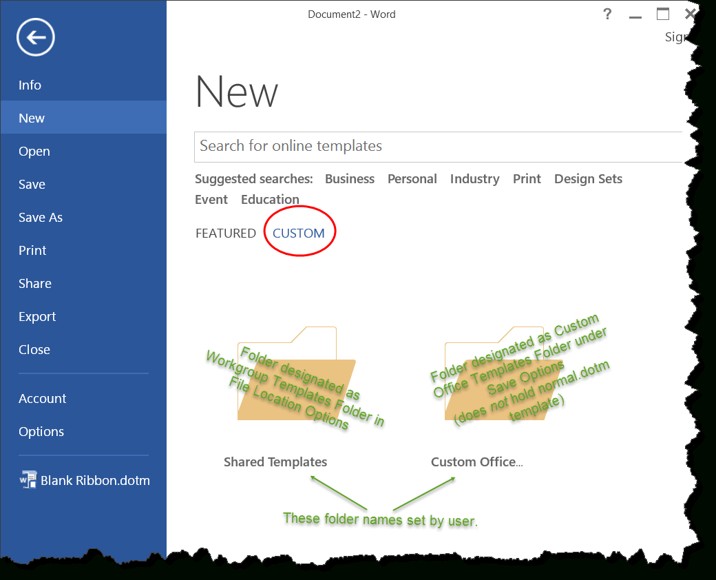 Templates In Microsoft Word – One Of The Tutorials In The In How To Create A Template In Word 2013