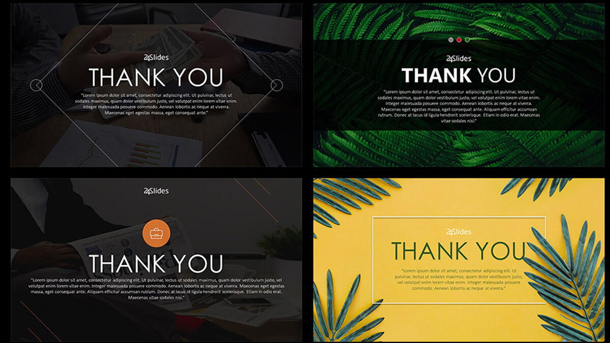 Thank You Slide Free Powerpoint Template Intended For Powerpoint Thank You Card Template