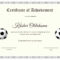 The 27 Best Certificate Templates Images On Pinterest For Football Certificate Template