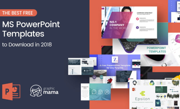 The Best Free Powerpoint Templates To Download In 2018 regarding Powerpoint Slides Design Templates For Free