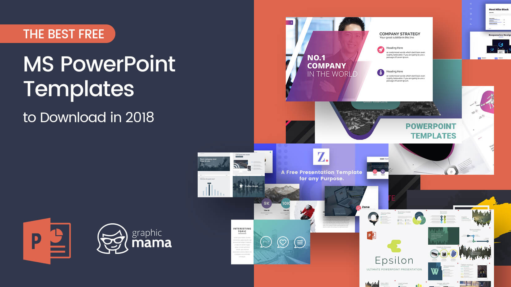 The Best Free Powerpoint Templates To Download In 2018 Regarding Powerpoint Slides Design Templates For Free