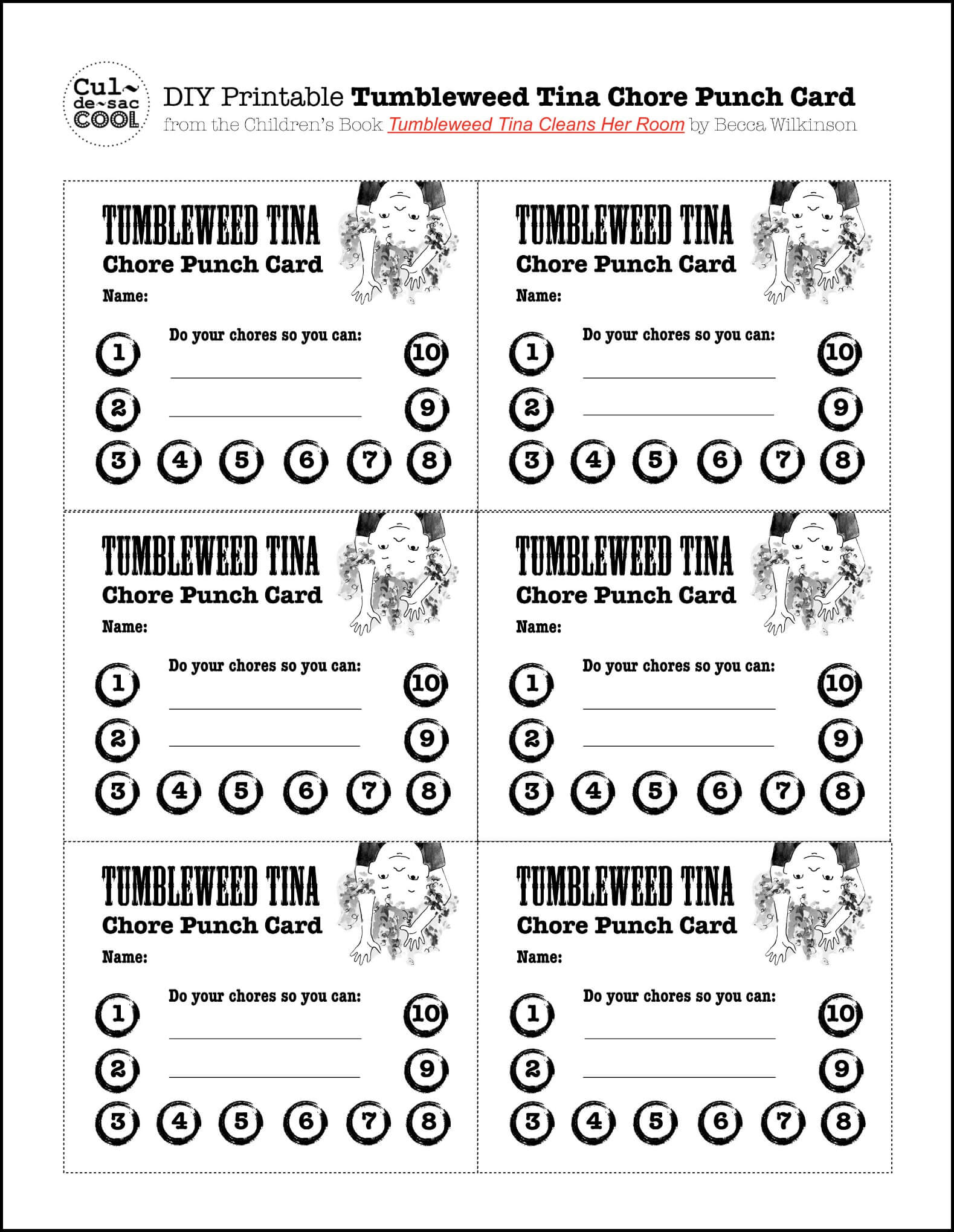 The Best Free Printable Punch Cards | Chapman Blog Pertaining To Free Printable Punch Card Template