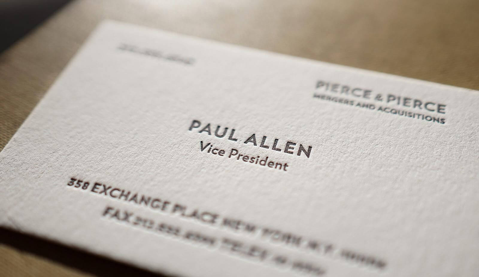 The Better Paul Allen Calling Card | Business Card Fonts Throughout Paul Allen Business Card Template