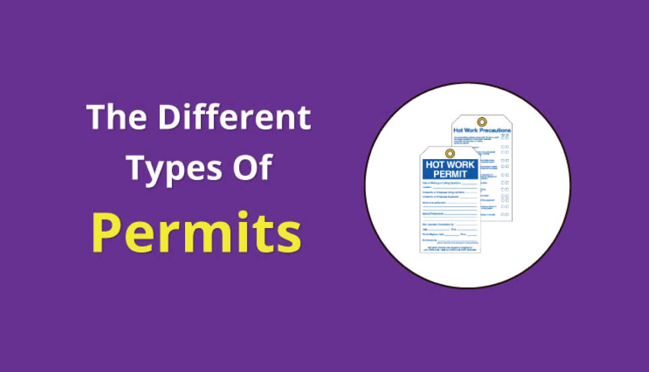 The Different Types Of Permits | The Permit Types For Electrical Isolation Certificate Template