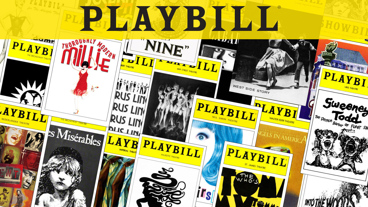 The Evolution Of The Playbill Design From 1885–2018 | Playbill In Playbill Template Word