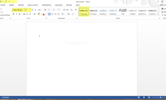 The First Nine Things I Do To Default Settings In Word 2013 inside Change The Normal Template In Word 2010