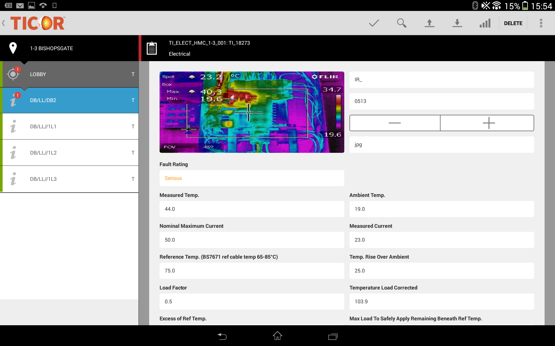 Thermal Imaging Software – Ticor Regarding Thermal Imaging Report Template