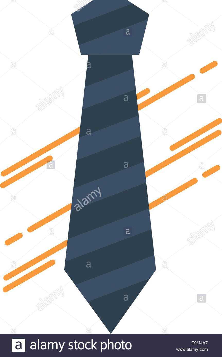 Tie, Business, Dress, Fashion, Interview Flat Color Icon Intended For Tie Banner Template