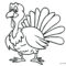 Top 24 Terrific Coloring Pages Printable Thanksgiving Turkey Intended For Blank Turkey Template