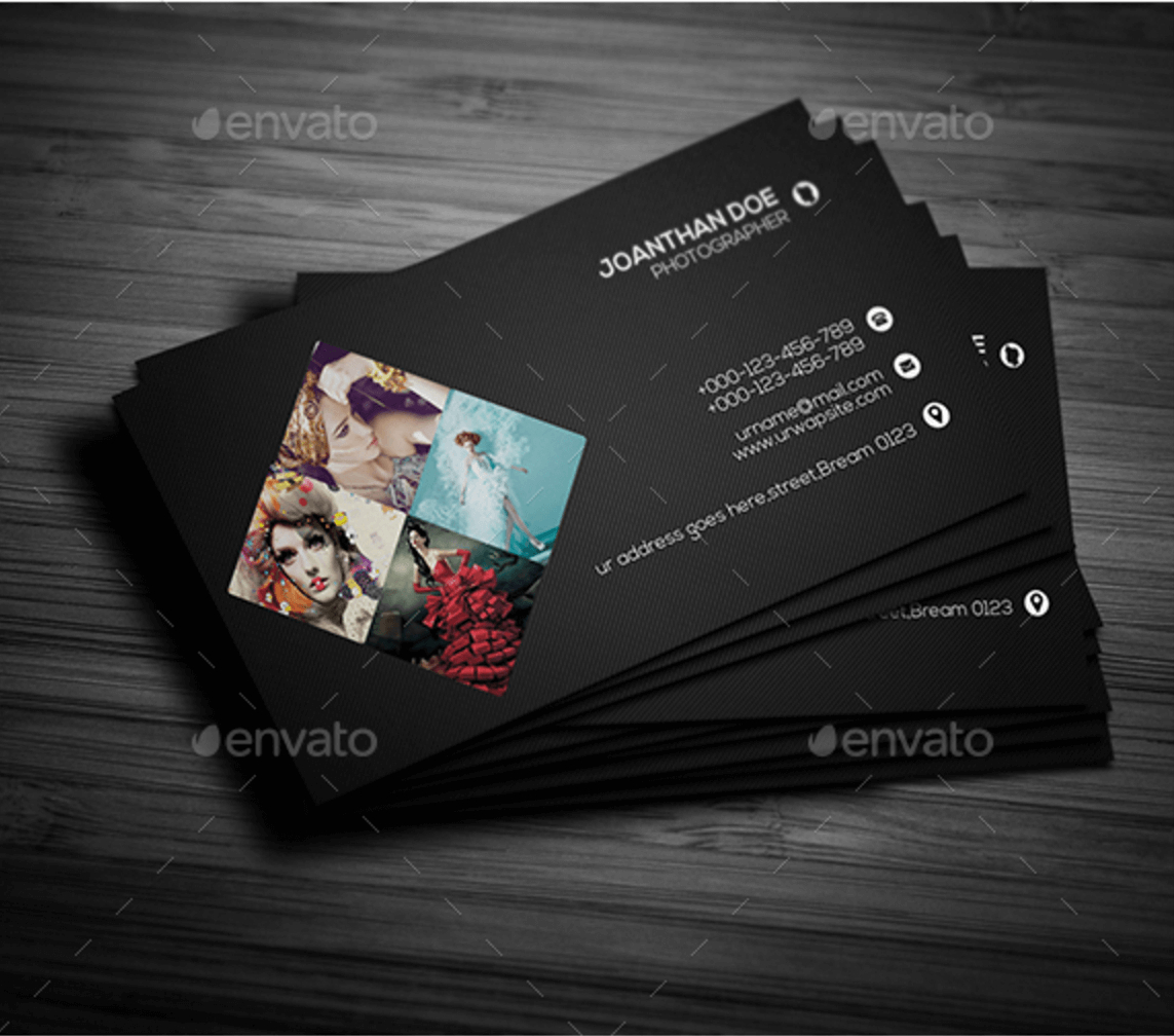 Top 26 Free Business Card Psd Mockup Templates In 2019 Regarding Photography Business Card Templates Free Download