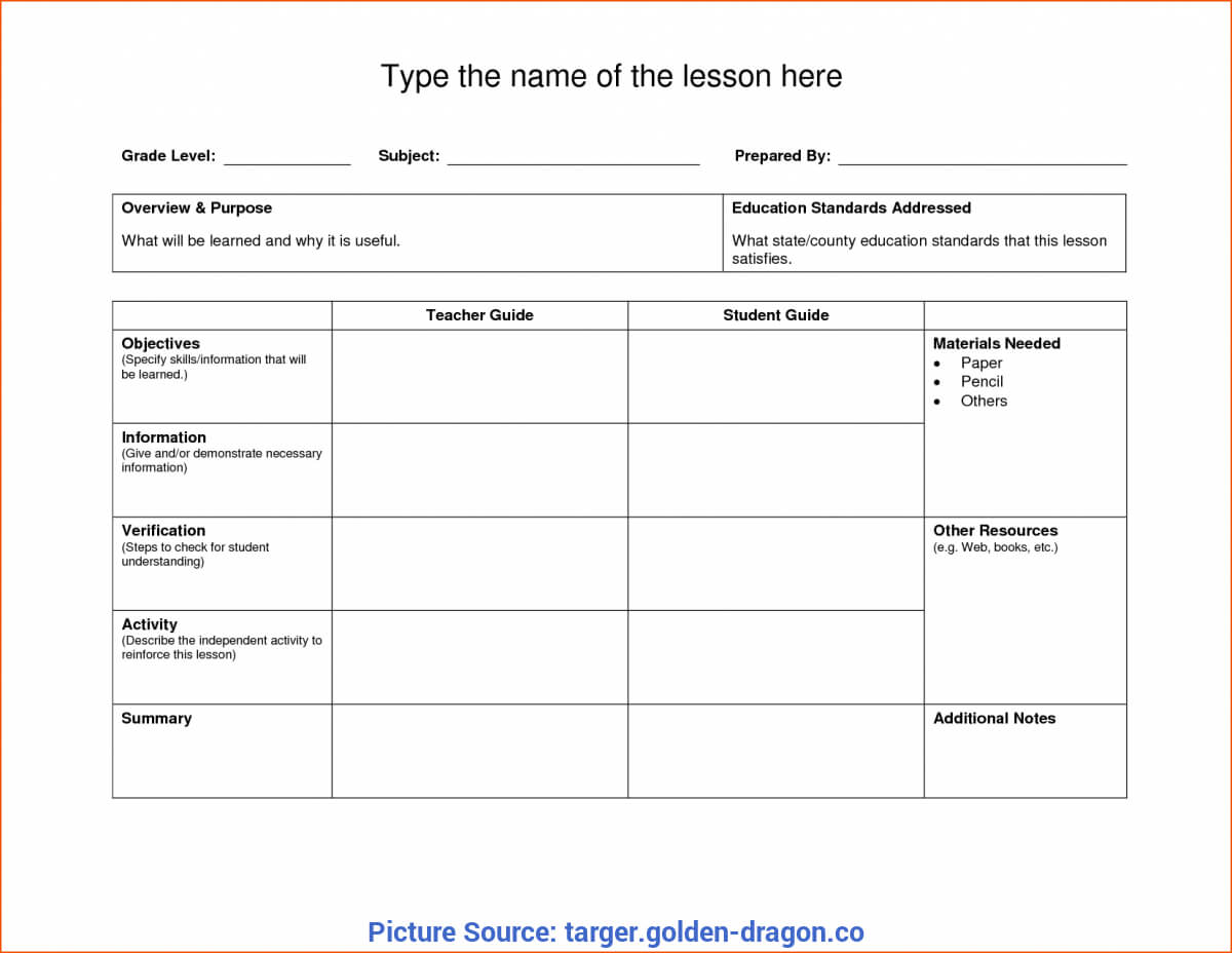 Top Blank Lesson Plan Template Nz Unit Lesson Plans Template Within Blank Unit Lesson Plan Template