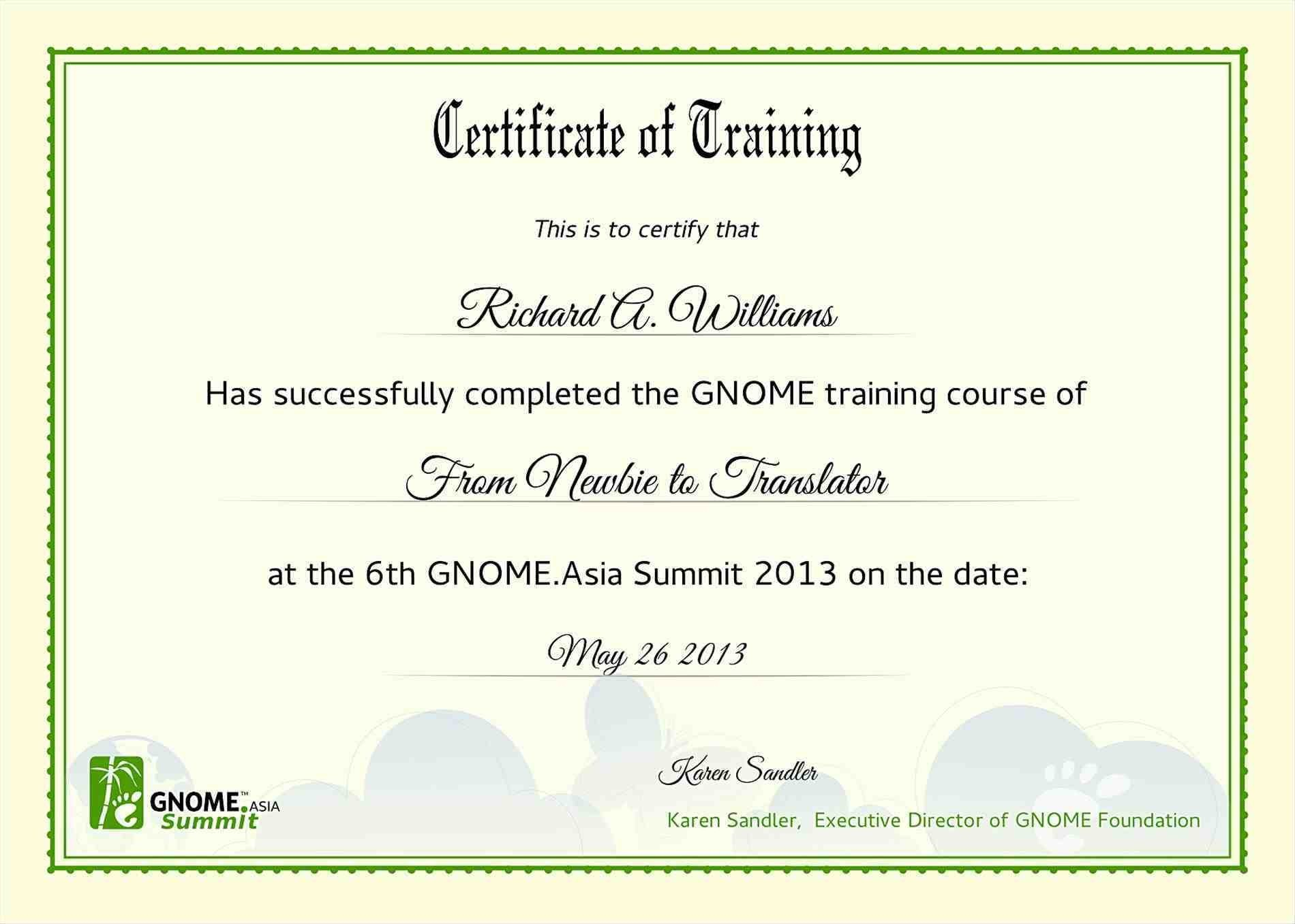 Training Certificate Sample – Forza.mbiconsultingltd With Regard To Free Training Completion Certificate Templates
