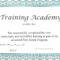 Training Certificate Template – Certificate Templates With Regard To Template For Training Certificate