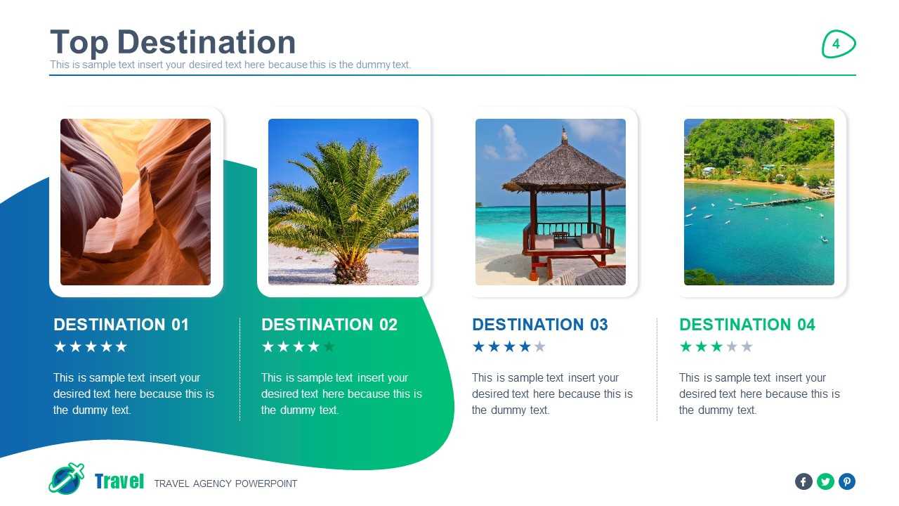 Travel Agency Powerpoint Template For Tourism Powerpoint Template