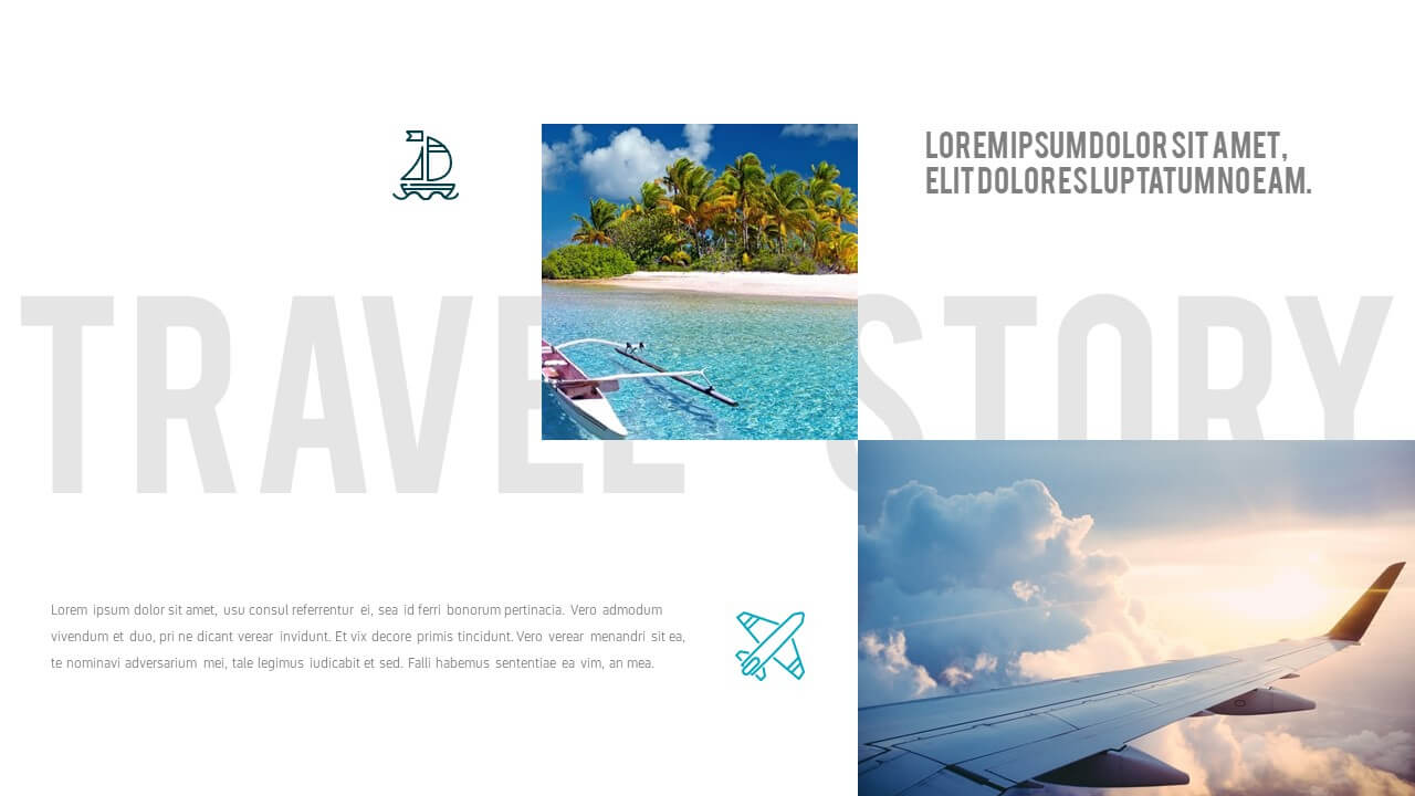 Travel Story Powerpoint Templates For Presentation In Powerpoint Templates Tourism