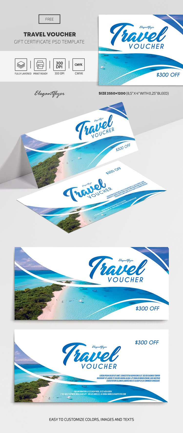 Travel Voucher – Free Gift Certificate Template – Inside Tennis Gift Certificate Template