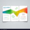 Tri Fold Brochure Design Template With Modern For Tri Fold Brochure Template Illustrator Free