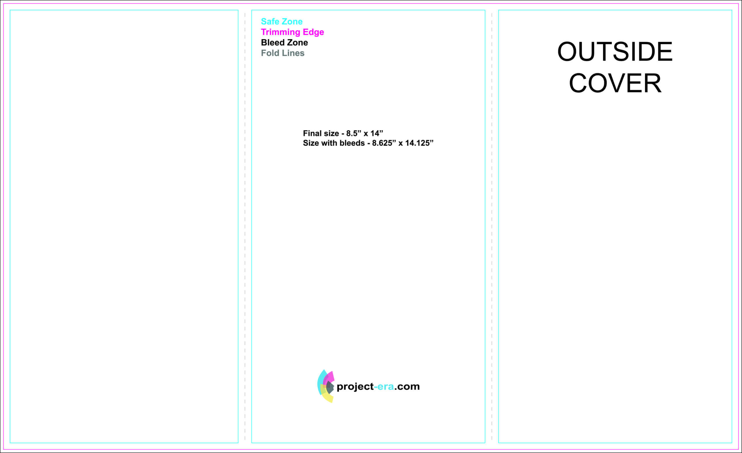 Tri Fold Brochure Template Illustrator (2) | Best Agenda Inside One Sided Brochure Template