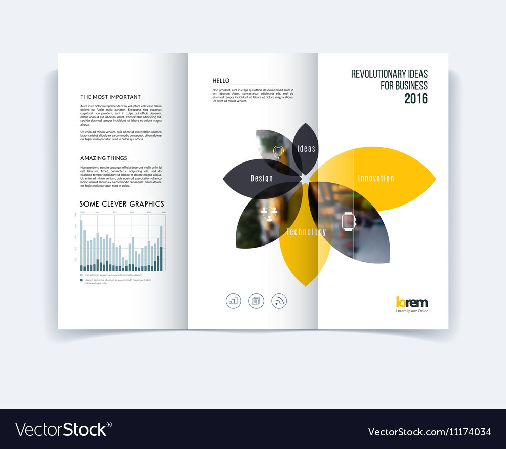 Tri Fold Brochure Template Layout Cover Design Within Engineering Brochure Templates